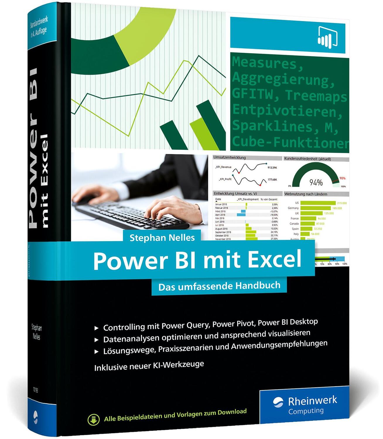 Cover: 9783367101931 | Power BI mit Excel | Stephan Nelles | Buch | Rheinwerk Computing