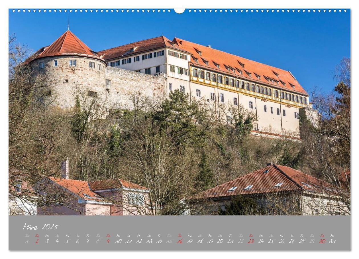 Bild: 9783435571178 | Zwölf Monate in Tübingen (Wandkalender 2025 DIN A2 quer), CALVENDO...