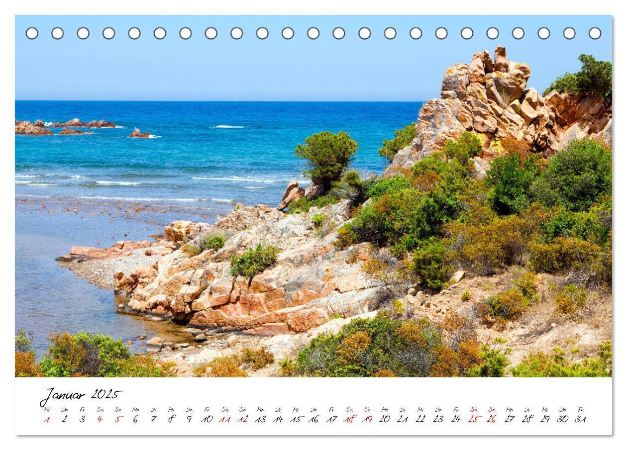 Bild: 9783383897313 | Sardinien - Die Schöne im Meer (Tischkalender 2025 DIN A5 quer),...