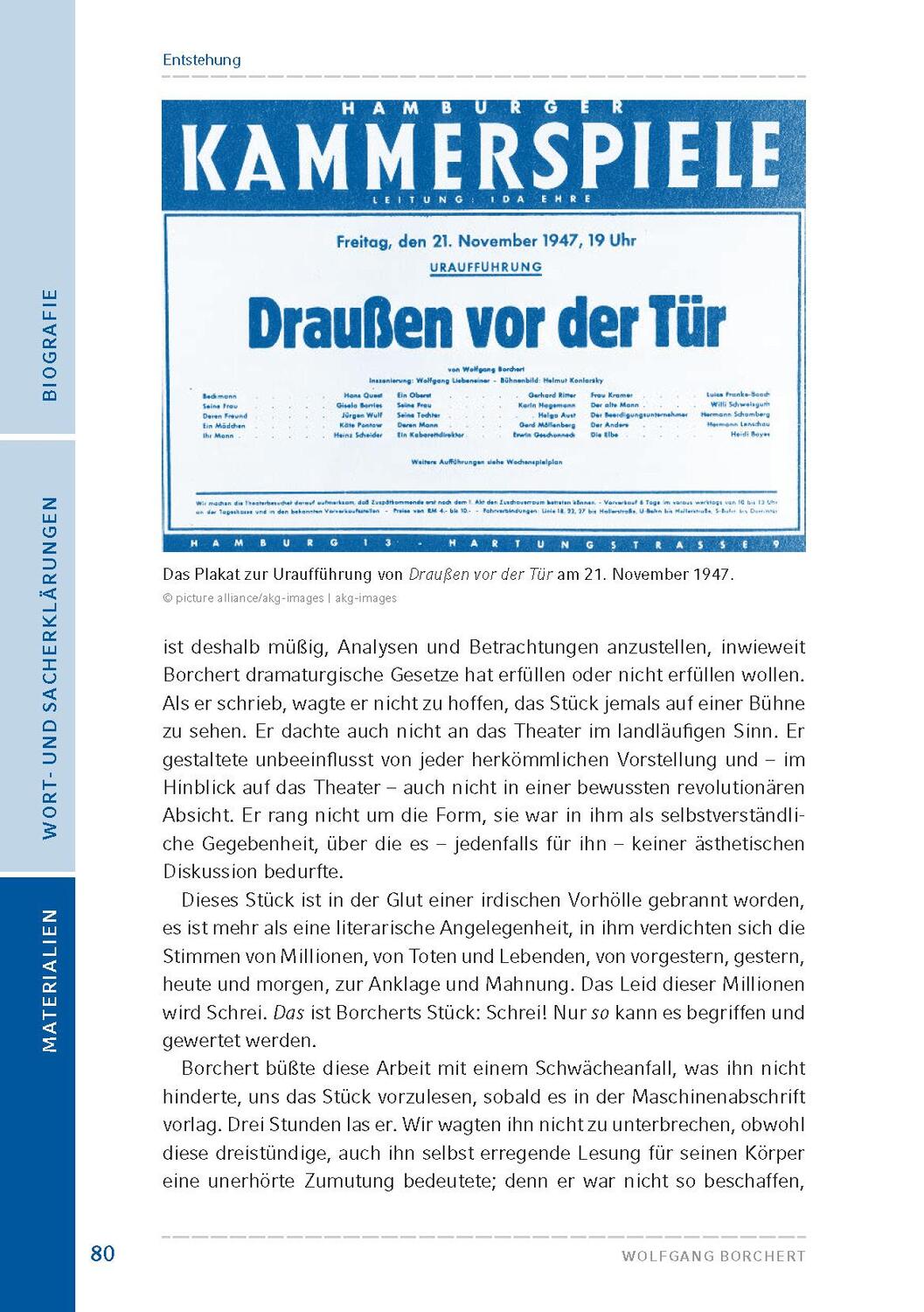 Bild: 9783804425705 | Draußen vor der Tür (Textausgabe) | Wolfgang Borchert | Taschenbuch