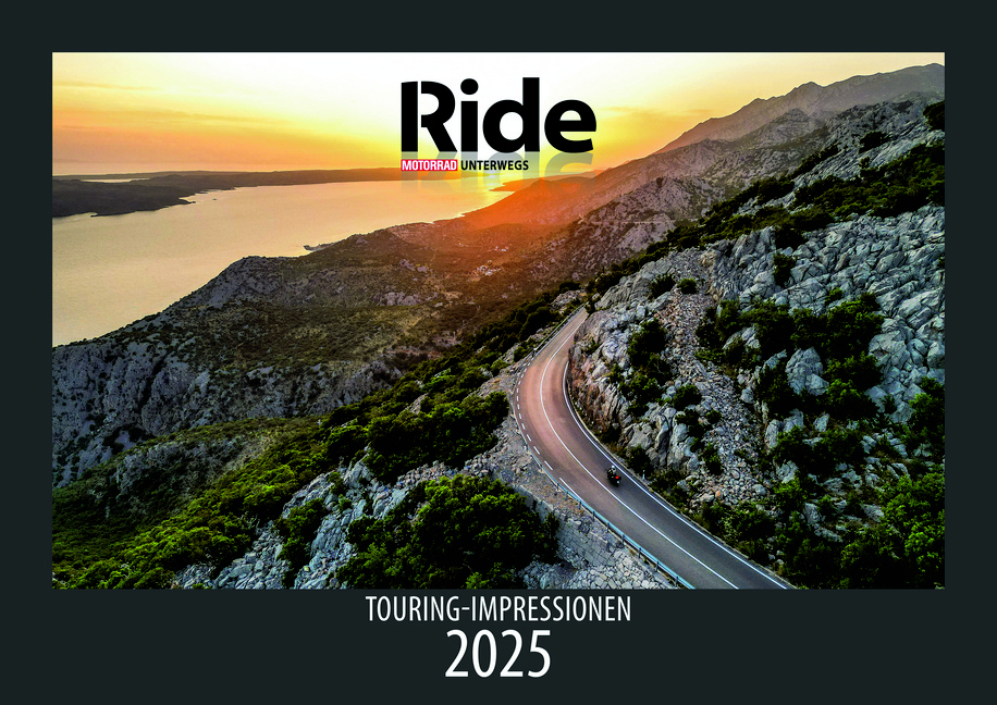 Cover: 9783613322103 | RIDE - Touring Impressionen 2025 | MOTORRAD unterwegs | Kalender