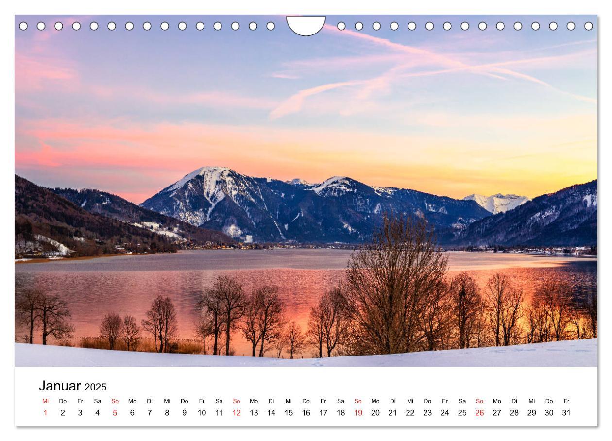 Bild: 9783435112913 | Tegernseer Momente (Wandkalender 2025 DIN A4 quer), CALVENDO...