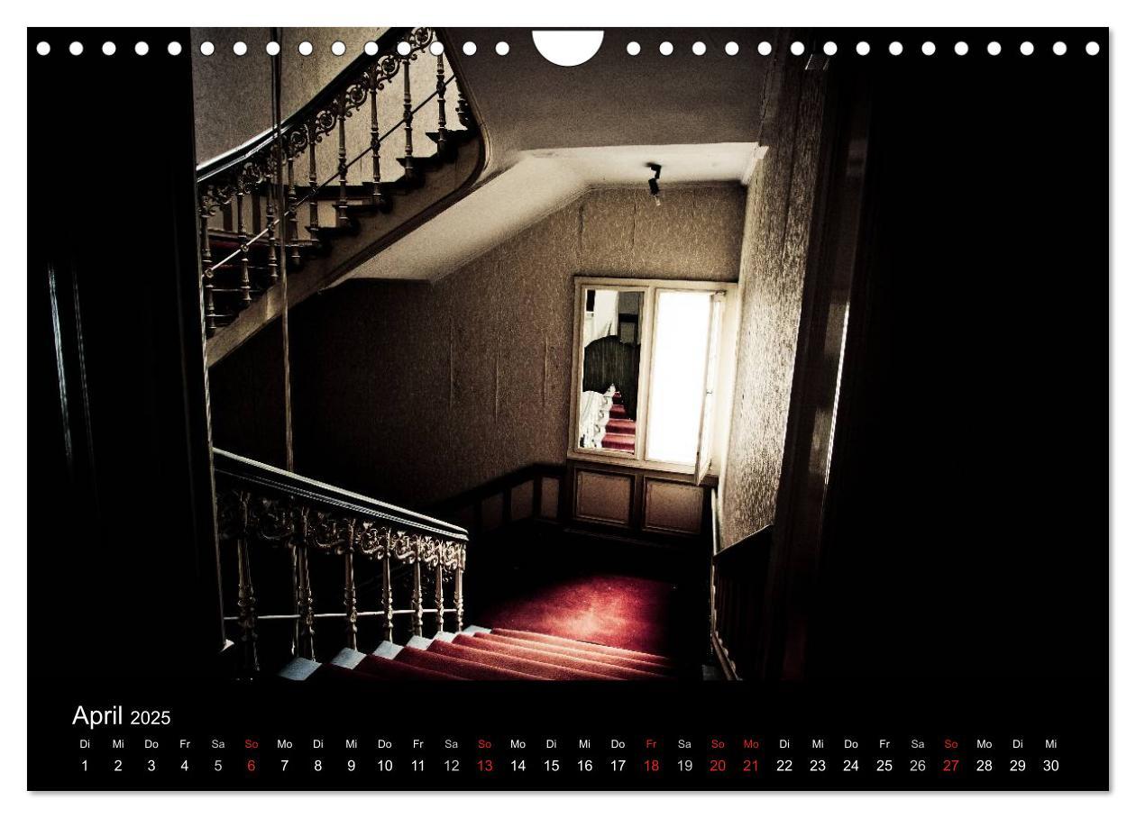 Bild: 9783435832125 | Treppen (Wandkalender 2025 DIN A4 quer), CALVENDO Monatskalender