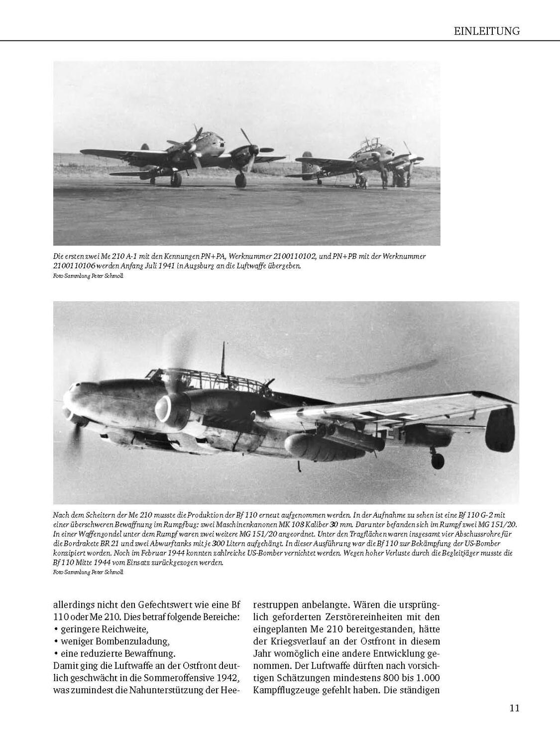 Bild: 9783955874285 | Messerschmitt Me 210 | Peter Schmoll | Buch | 176 S. | Deutsch | 2023