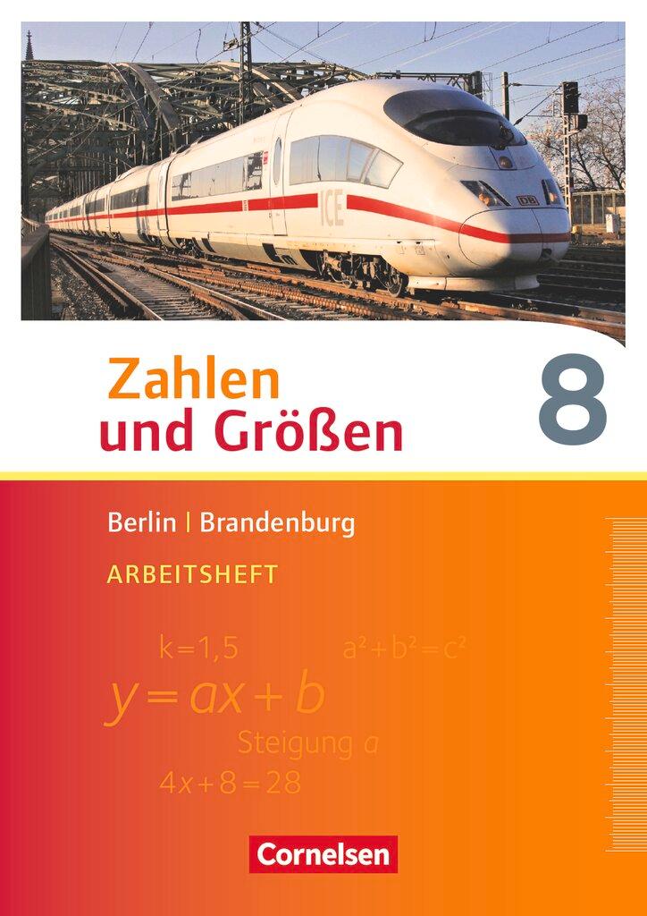 Cover: 9783060085392 | Zahlen und Größen 8. Schuljahr - Berlin und Brandenburg -...