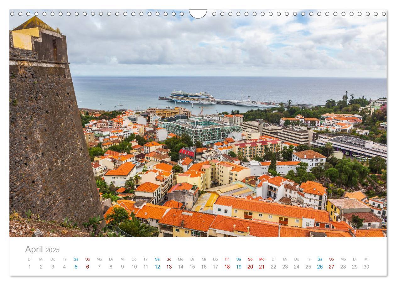 Bild: 9783435245284 | Funchal - Madeiras stolze Hauptstadt (Wandkalender 2025 DIN A3...