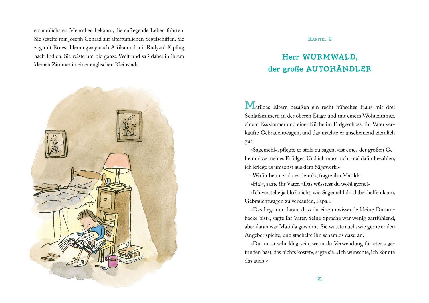 Bild: 9783328301585 | Matilda | Roald Dahl | Buch | 240 S. | Deutsch | 2022 | Penguin JUNIOR