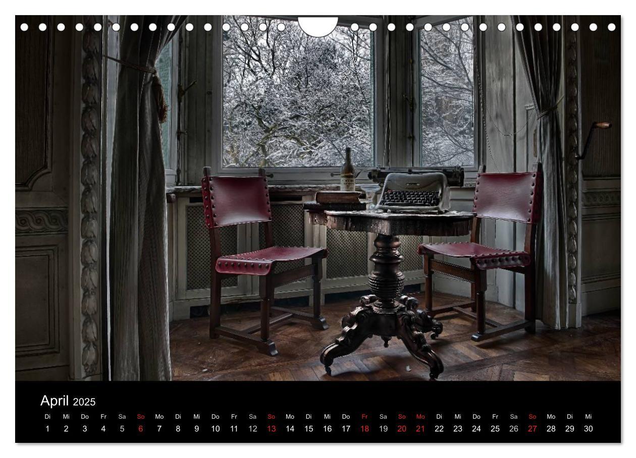 Bild: 9783435773107 | Geheimnisvolle Orte - Lost Places (Wandkalender 2025 DIN A4 quer),...