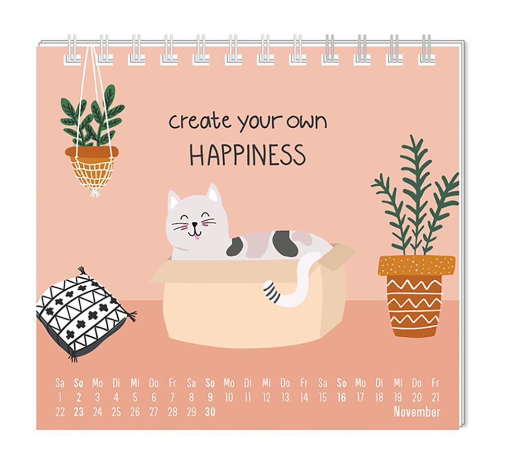 Bild: 9783986361310 | Mini-Kalender 2025 Have a purrrfect time! | Mini-Kalender | Original