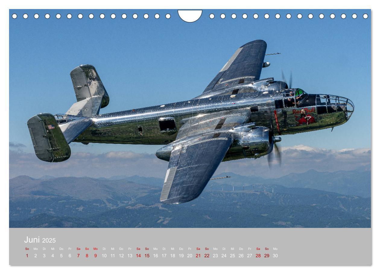 Bild: 9783435148189 | Fliegende Legenden - Warbirds (Wandkalender 2025 DIN A4 quer),...