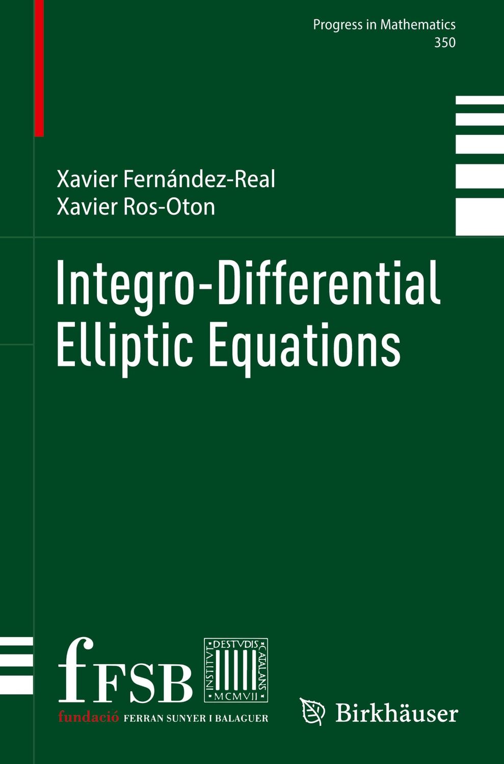 Cover: 9783031542411 | Integro-Differential Elliptic Equations | Fernández-Real (u. a.) | xvi