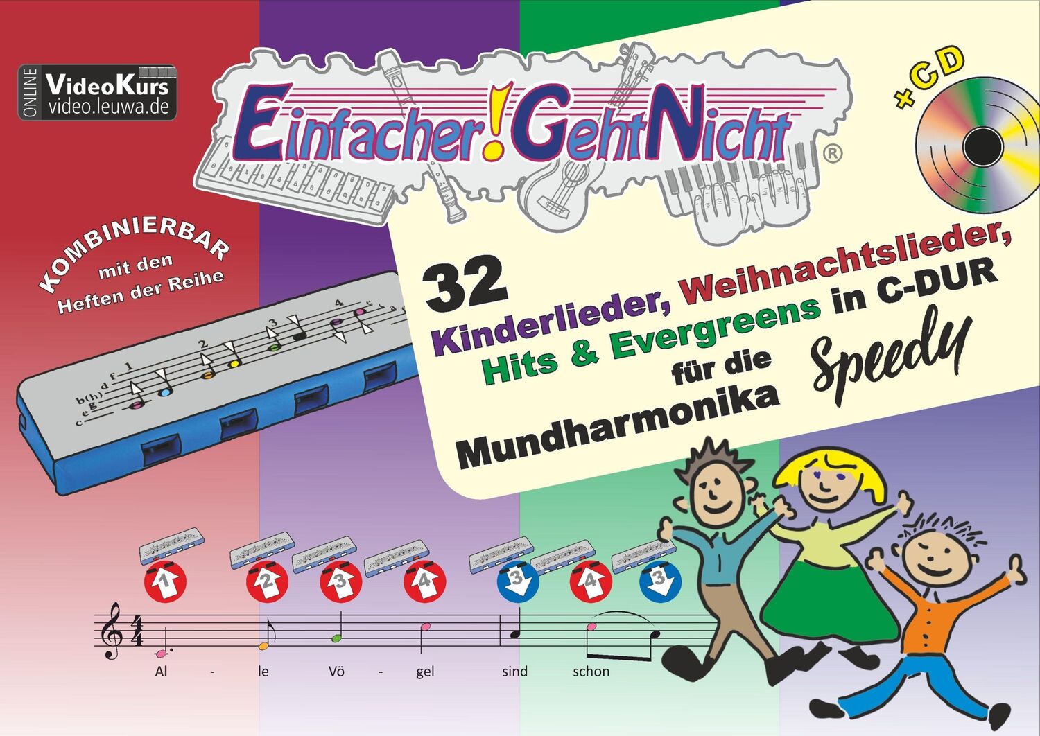 Cover: 9783940533555 | Einfacher!-Geht-Nicht: 32 Kinderlieder, Weihnachtslieder, Hits &amp;...