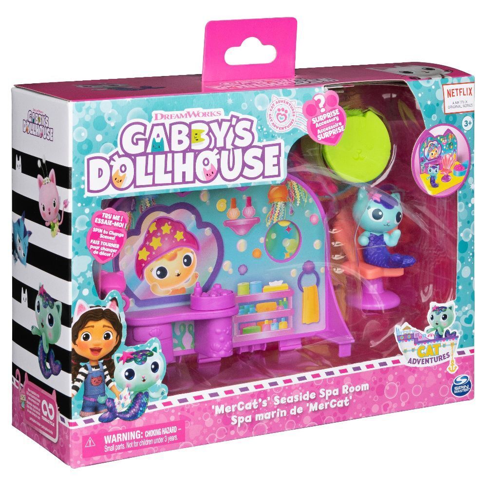 Cover: 778988500392 | Gabby's Dollhouse Deluxe Room MerCat Spa | Stück | In Karton | 50039