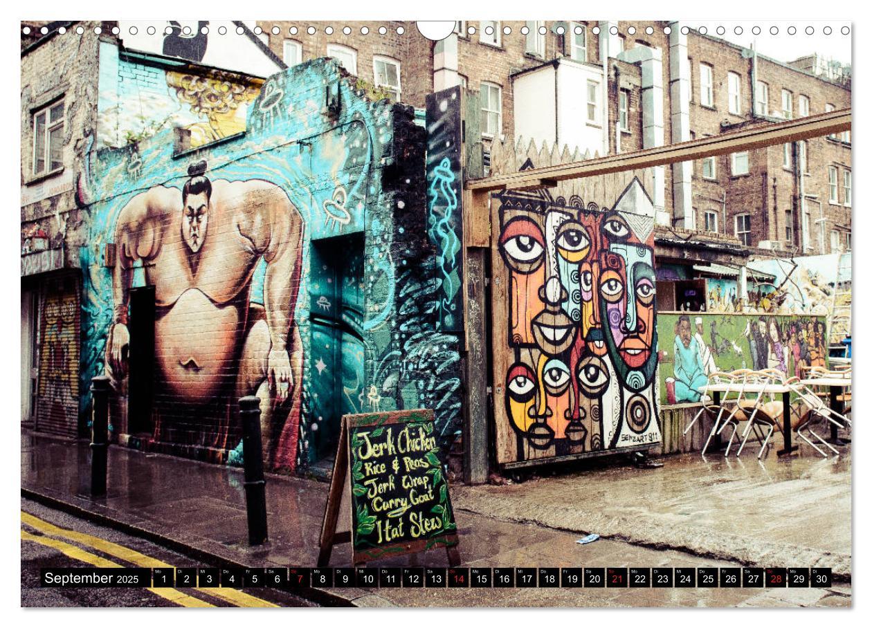 Bild: 9783435316649 | Street art London Michael Jaster (Wandkalender 2025 DIN A3 quer),...