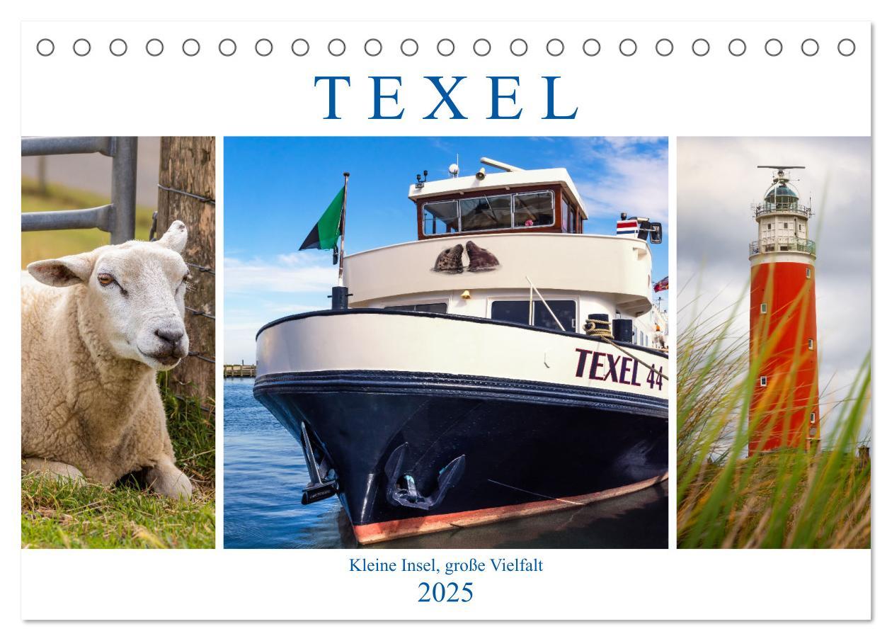 Cover: 9783435105908 | Texel - Kleine Insel, große Vielfalt (Tischkalender 2025 DIN A5...