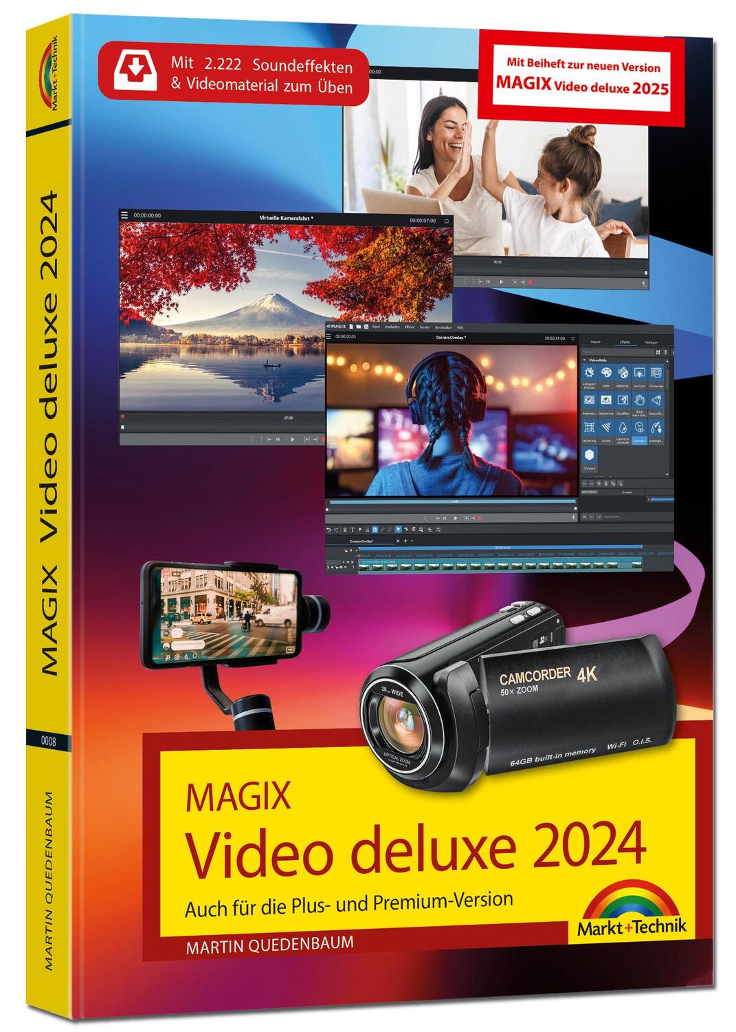 Cover: 9783988100405 | MAGIX Video deluxe 2024 / 2025 - Das Buch zur Software. Die besten...