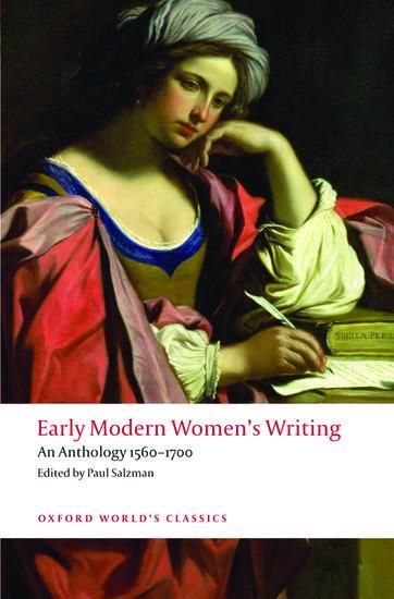 Cover: 9780199549672 | Early Modern Women's Writing | An Anthology 1560-1700 | Paul Salzman