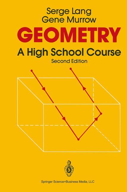 Cover: 9780387966540 | Geometry | A High School Course | Gene Murrow (u. a.) | Buch | xii