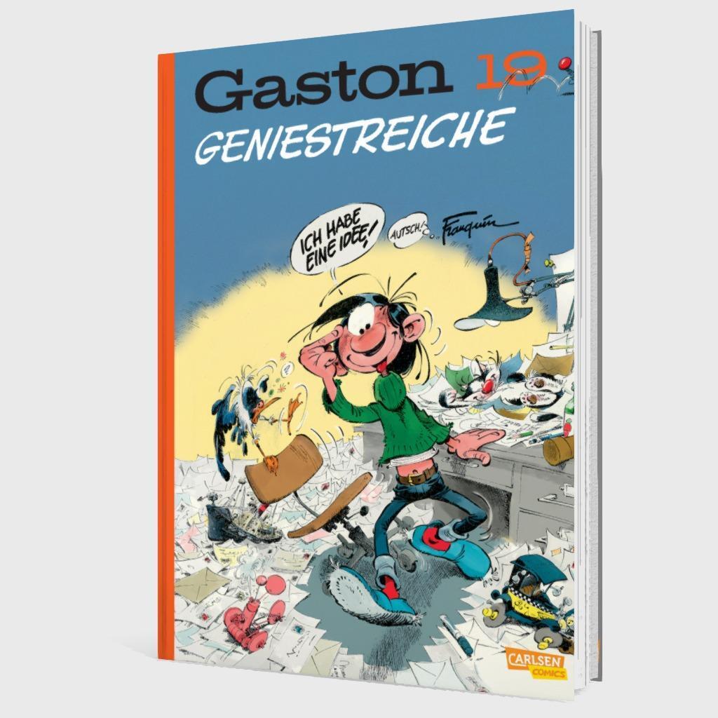 Bild: 9783551744562 | Gaston Neuedition 19: Geniestreiche | André Franquin | Buch | 48 S.