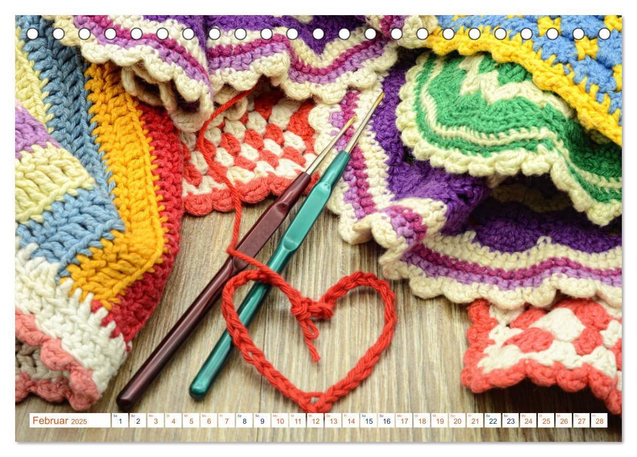 Bild: 9783435329670 | Kreatives aus Wolle - Häkeln, Stricken und Basteln (Tischkalender...