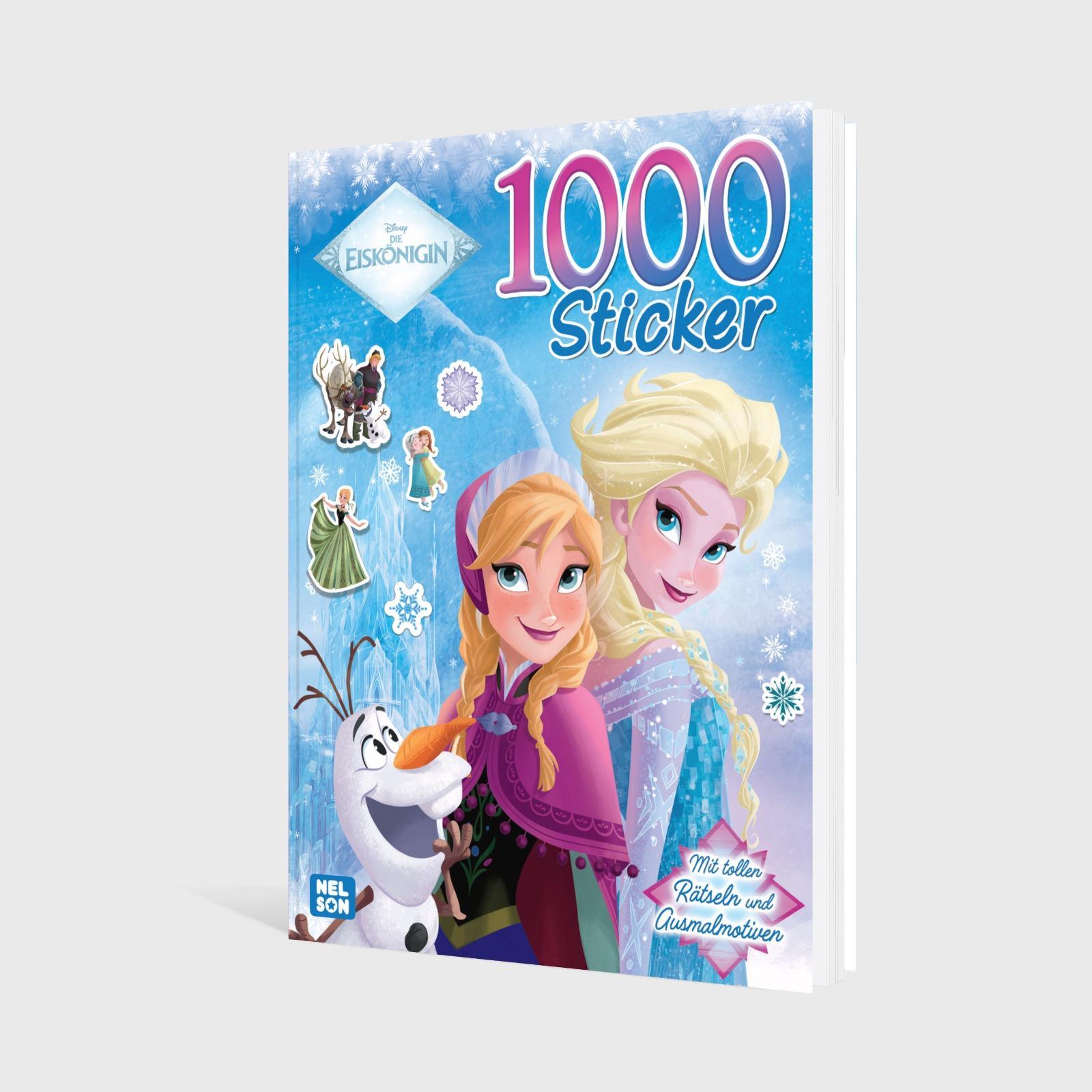 Bild: 9783845128269 | Disney Die Eiskönigin: 1000 Sticker | Taschenbuch | Disney Eiskönigin