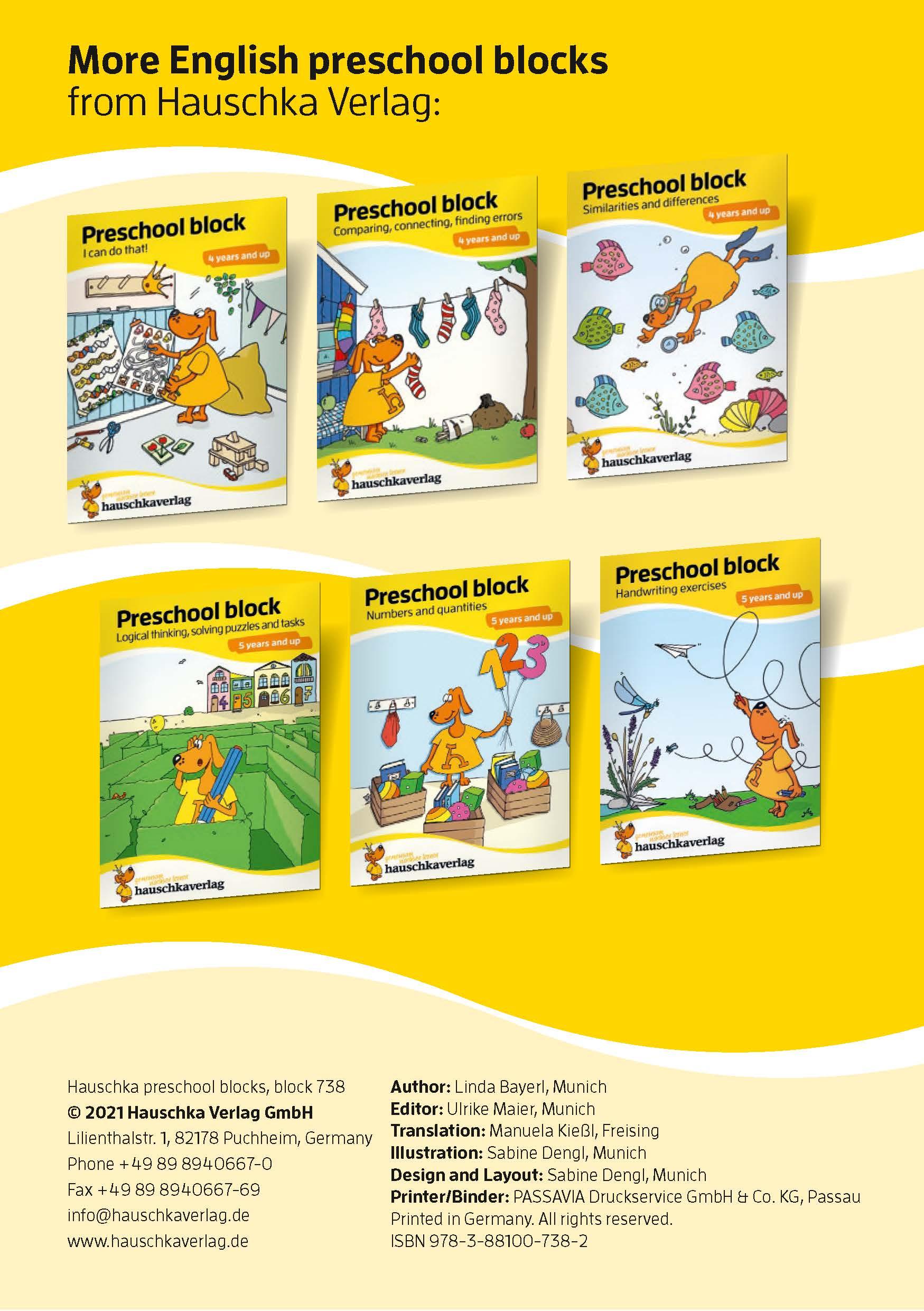 Bild: 9783881007382 | Kindergarten Activity Book from age 4 years - Shapes, colours, spot...