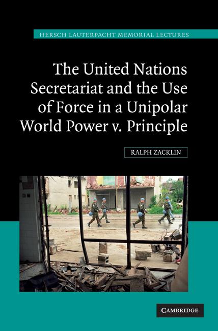 Cover: 9780521194136 | The United Nations Secretariat and the Use of Force in a Unipolar...