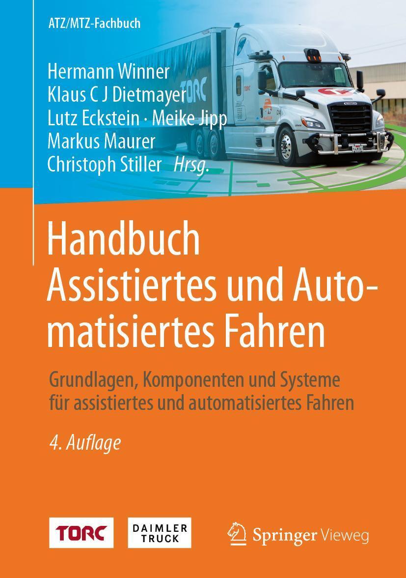 Cover: 9783658384852 | Handbuch Assistiertes und Automatisiertes Fahren | Winner (u. a.)