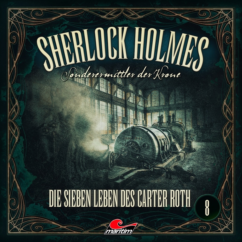 Cover: 9783962824457 | Sherlock Holmes - Die sieben Leben des Carter Roth. Tl.8, 1 Audio-CD