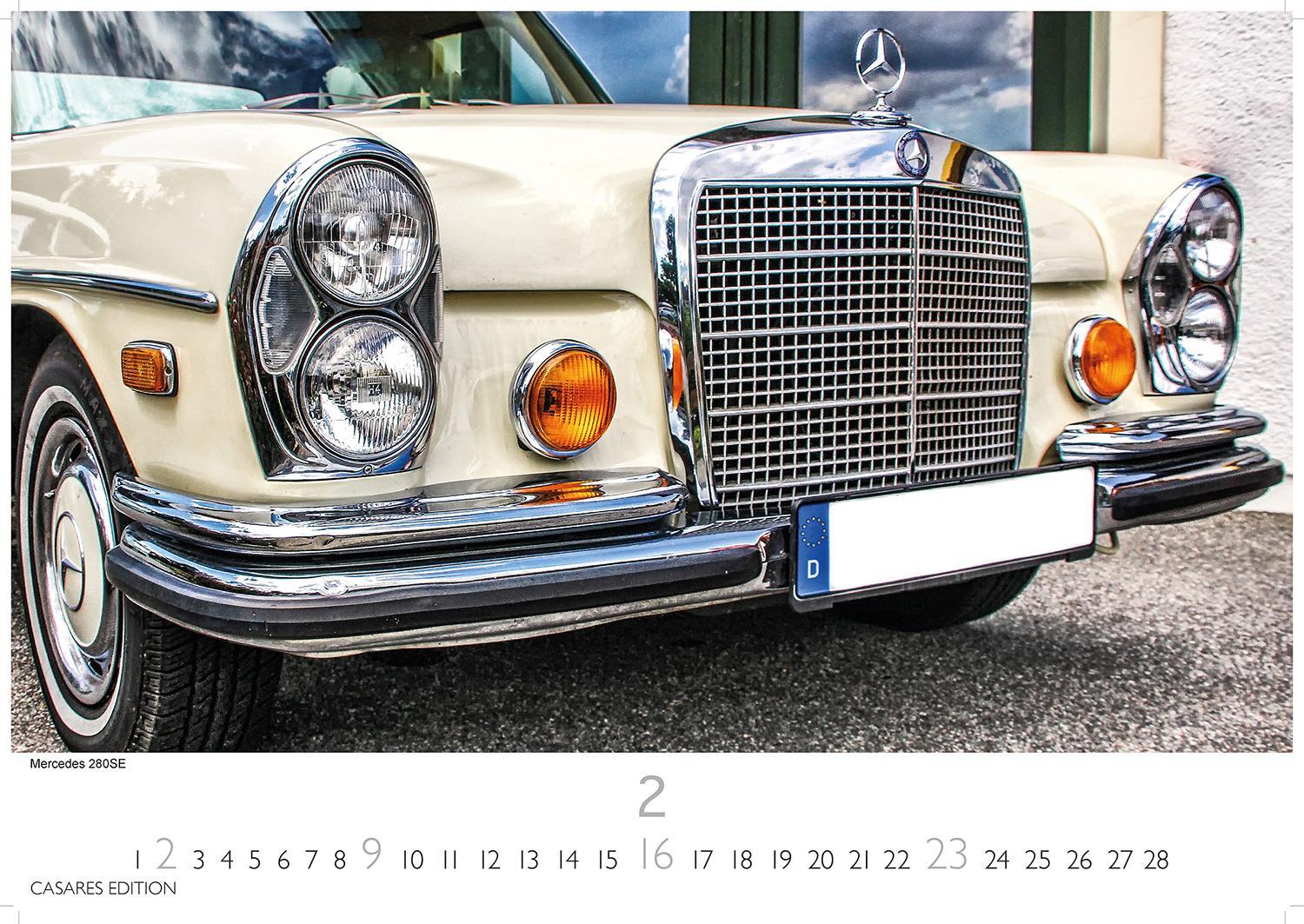 Bild: 9781835241004 | Mercedes Classic Cars 2025 L 35x50cm | Kalender | 14 S. | Deutsch