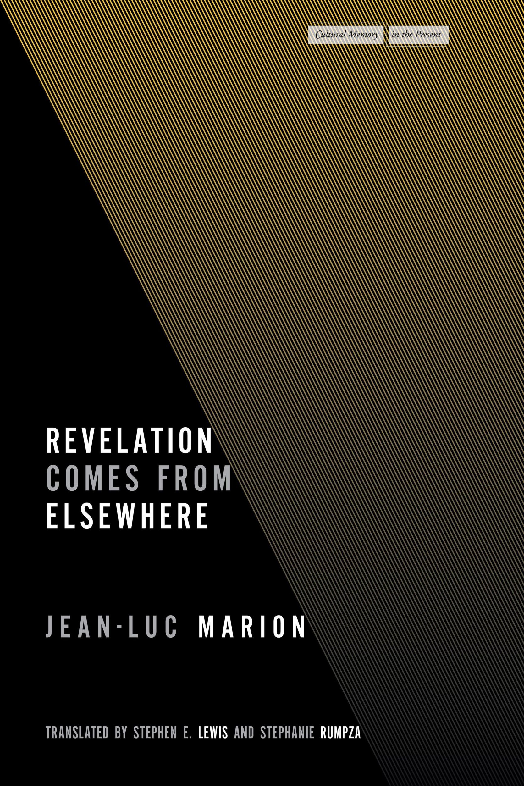 Cover: 9781503639348 | Revelation Comes from Elsewhere | Jean-Luc Marion | Taschenbuch | 2024