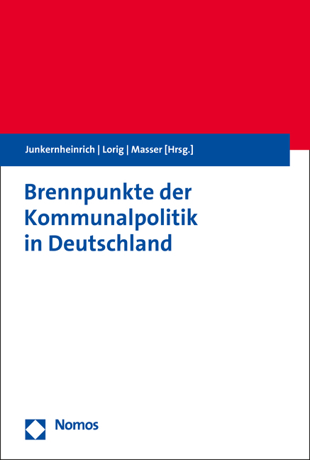 Cover: 9783848777006 | Brennpunkte der Kommunalpolitik in Deutschland | Taschenbuch | 417 S.