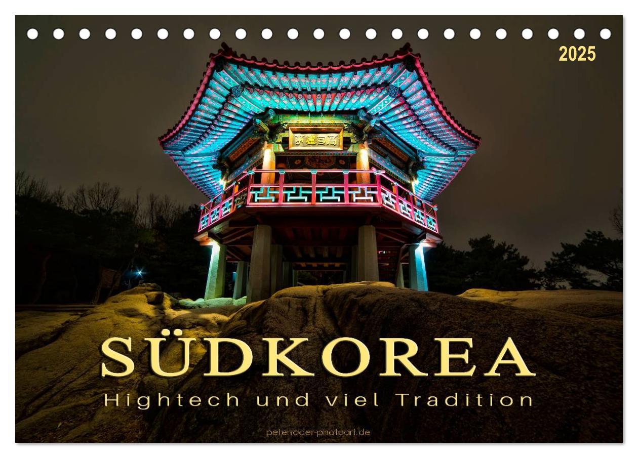 Cover: 9783435463930 | Südkorea - Hightech und viel Tradition (Tischkalender 2025 DIN A5...