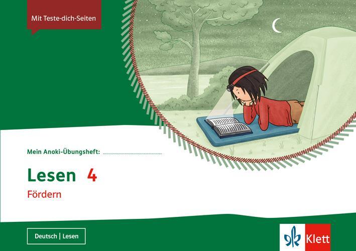 Cover: 9783121622498 | Mein Anoki-Übungsheft. Lesen 4. Fördern. Übungsheft Klasse 4 | 80 S.