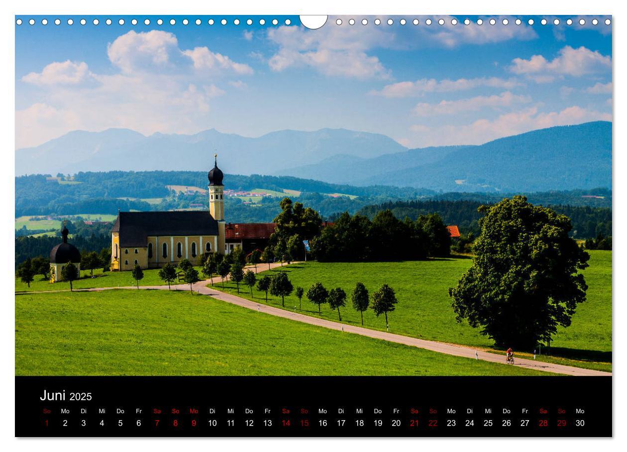 Bild: 9783435455591 | Bayerische Landschaften (Wandkalender 2025 DIN A3 quer), CALVENDO...