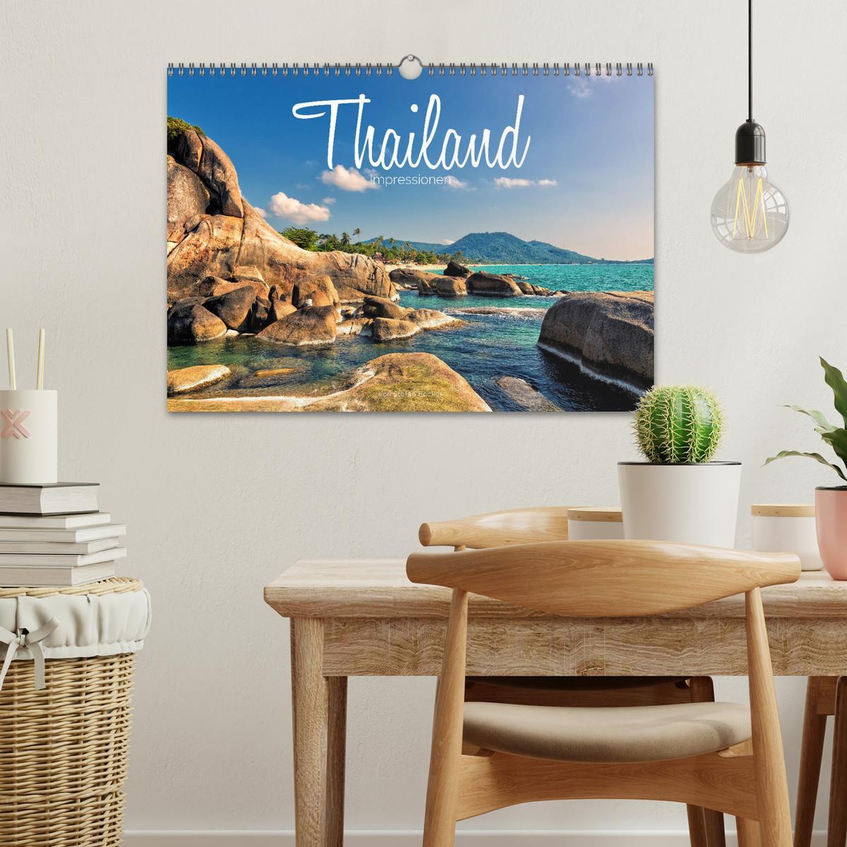 Bild: 9783435791347 | Thailand Impressionen (Wandkalender 2025 DIN A3 quer), CALVENDO...