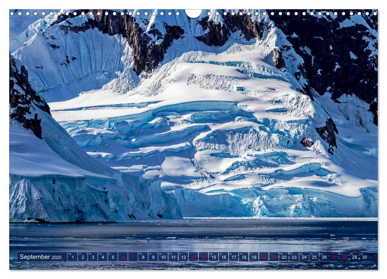 Bild: 9783435257690 | Antarktis Gletscher, Robben, Pinguine (Wandkalender 2025 DIN A3...