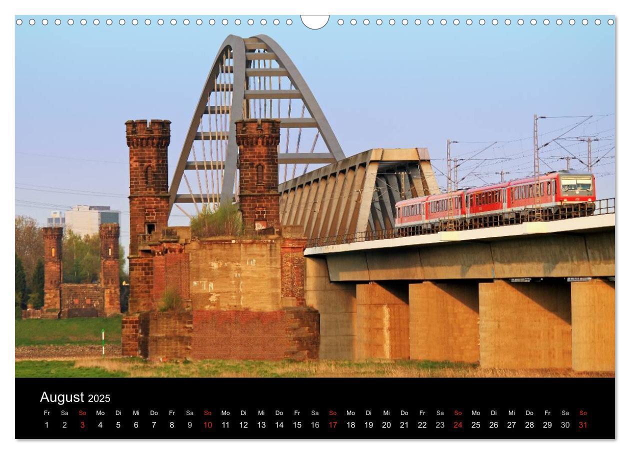 Bild: 9783435733743 | Von Ufer zu Ufer, Wege über den Rhein in Düsseldorf (Wandkalender...