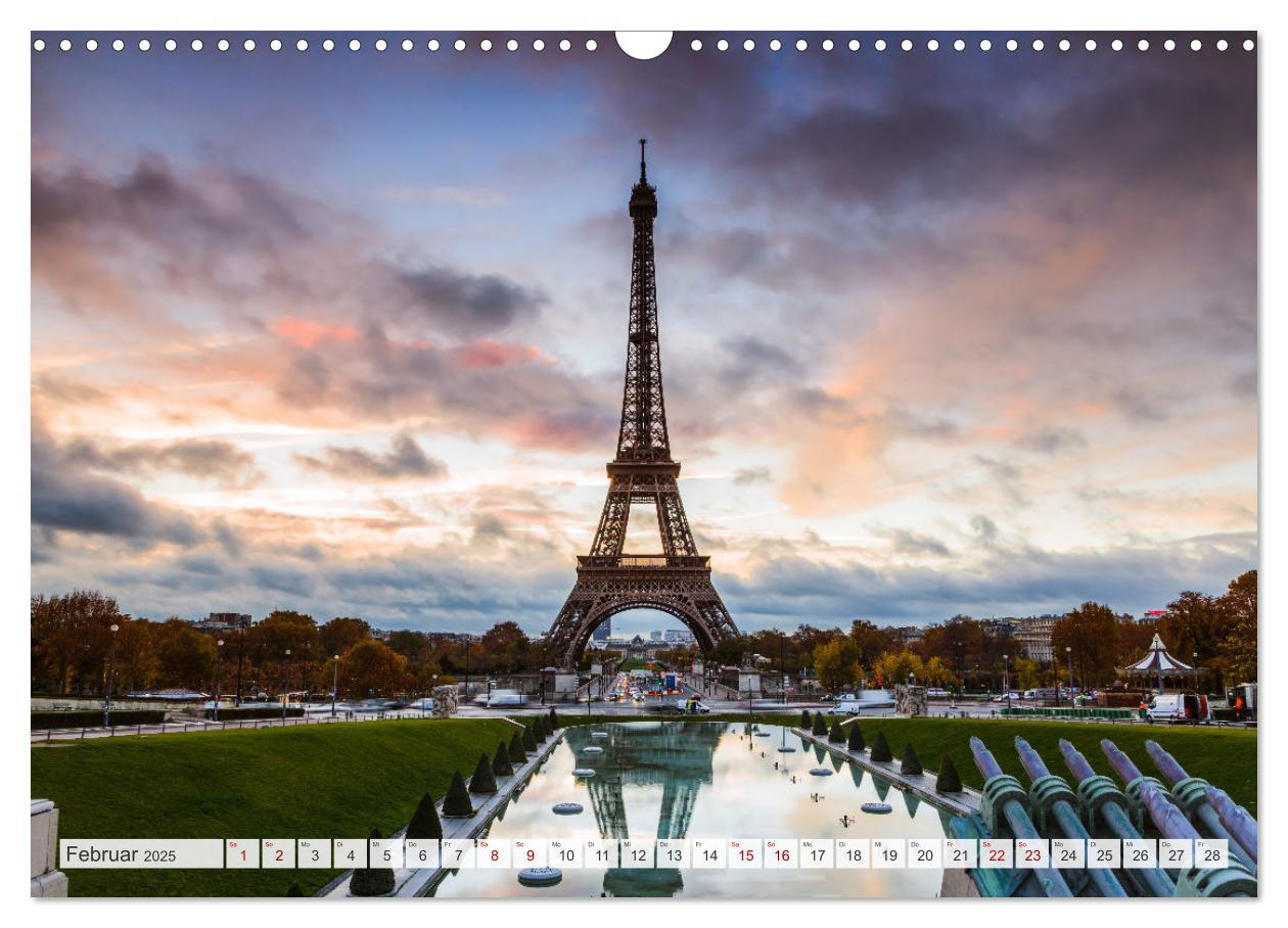 Bild: 9783435040889 | Paris - La Ville Lumière (Wandkalender 2025 DIN A3 quer), CALVENDO...