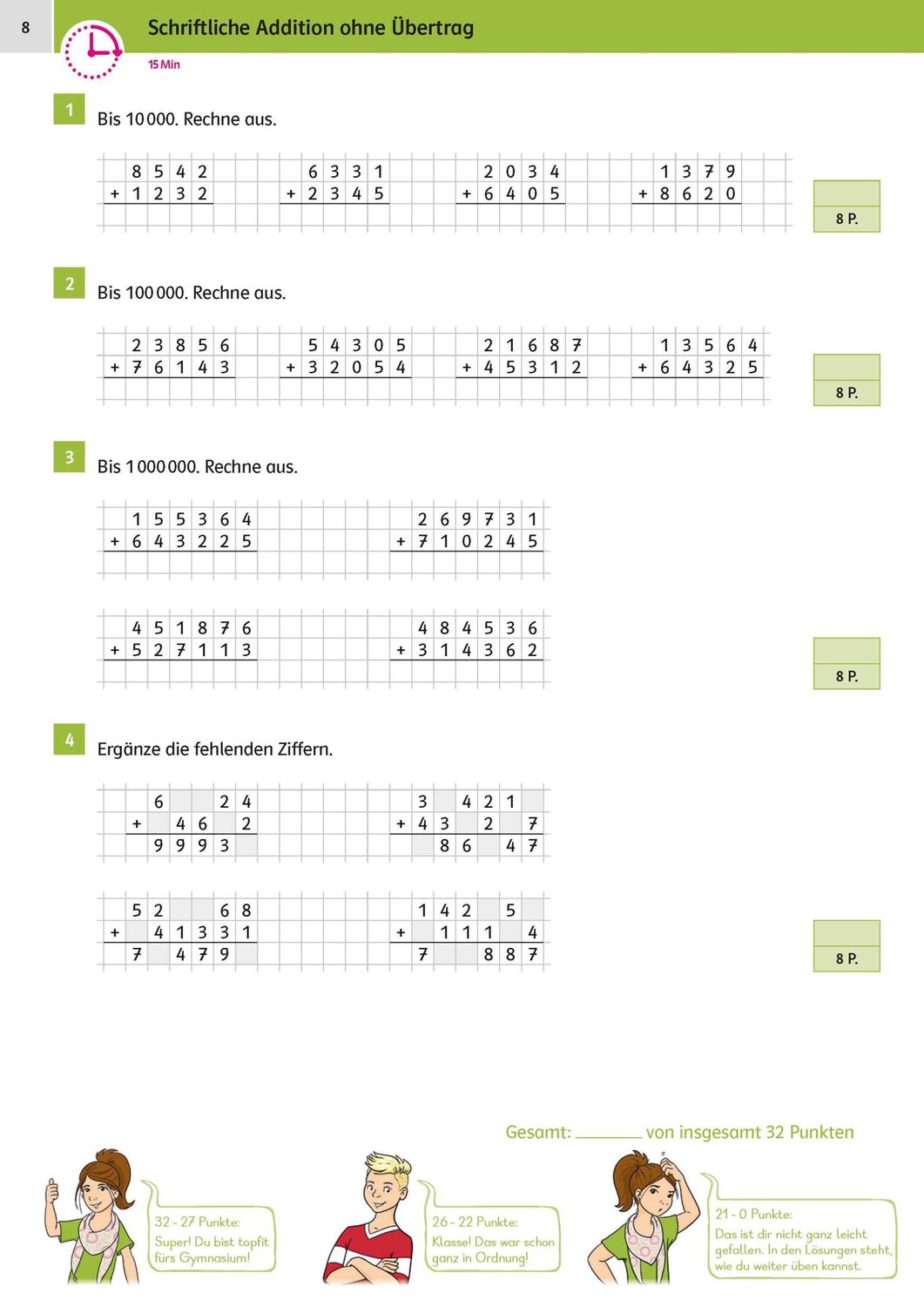 Bild: 9783129258798 | Sicher ins Gymnasium 15-Minuten-Kurztests Mathematik 4. Klasse | Buch