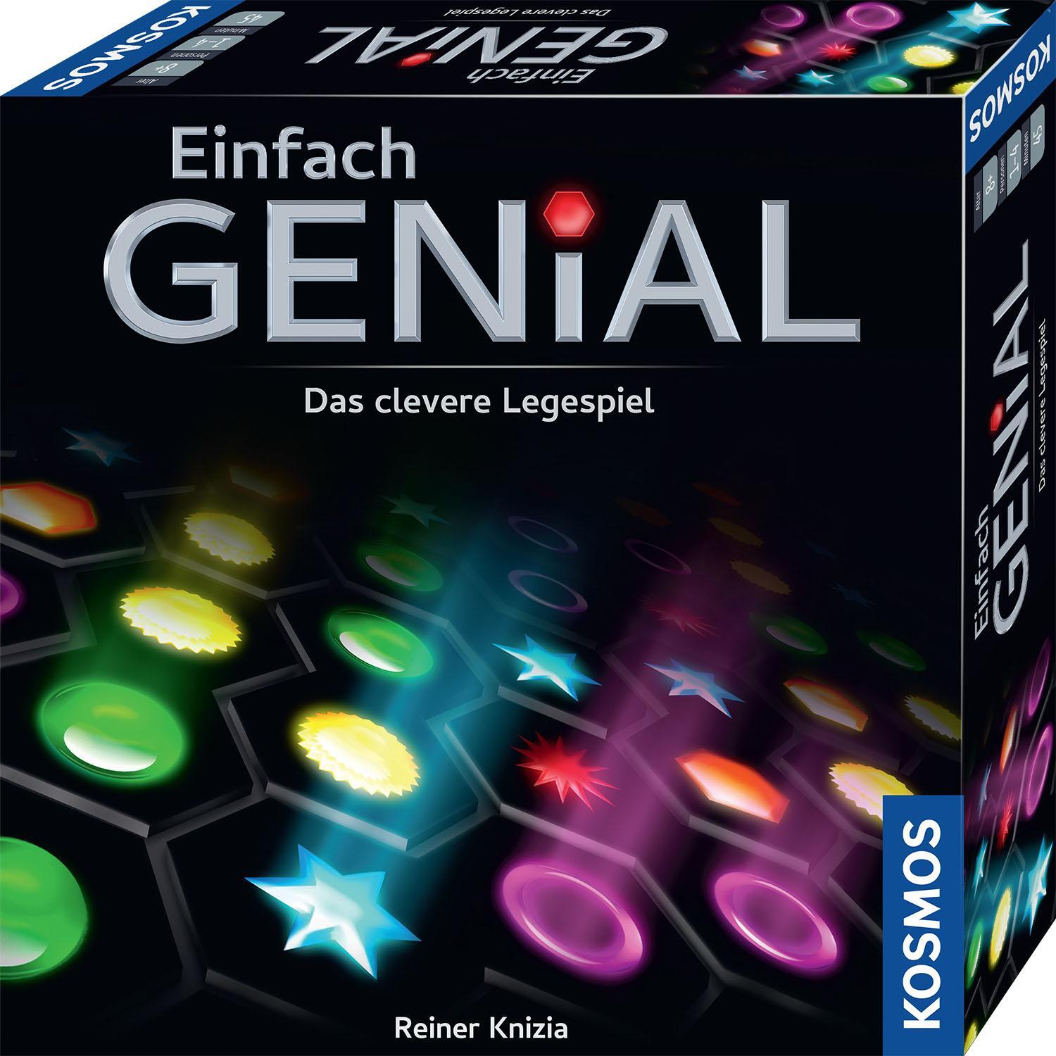 Cover: 4002051682958 | Einfach Genial | Das clevere Legespiel | Reiner Knizia | Spiel | 2023