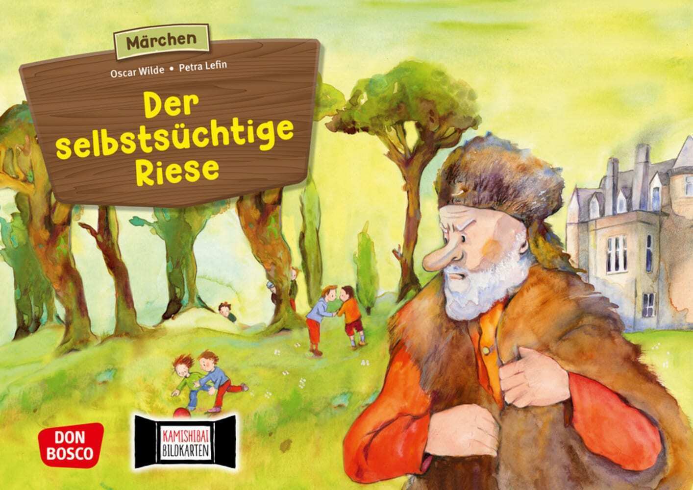 Cover: 4260179513619 | Der selbstsüchtige Riese, Kamishibai Bildkartenset | Petra Lefin | Box