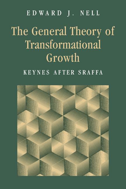 Cover: 9780521023597 | The General Theory of Transformational Growth | Keynes After Sraffa