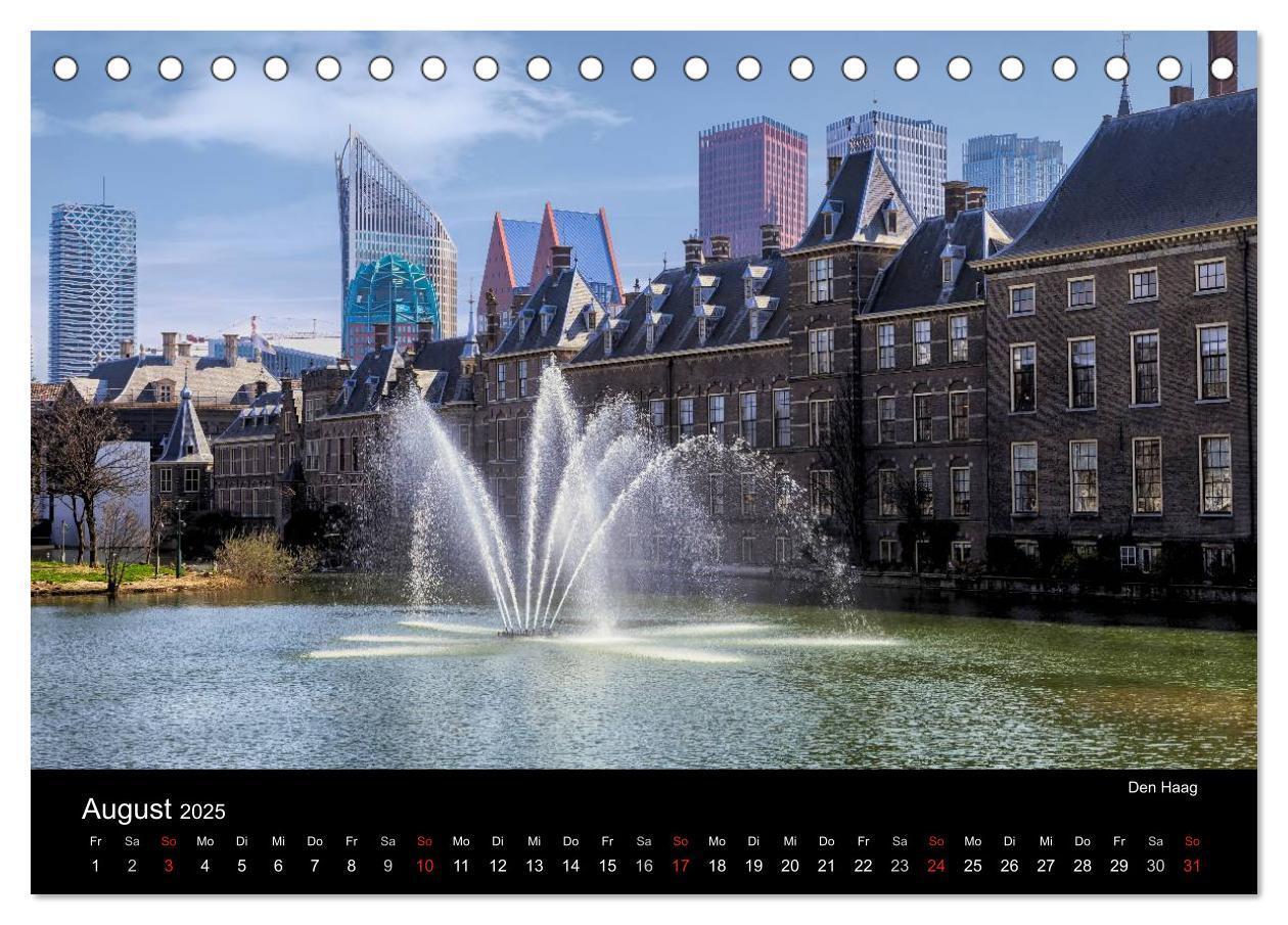 Bild: 9783435810055 | Die Niederlande (Tischkalender 2025 DIN A5 quer), CALVENDO...