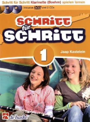 Cover: 9789043129800 | Schritt für Schritt, für Klarinette (Boehm), mit 1 DVD + 2...