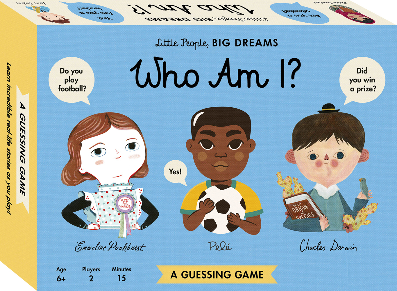 Cover: 9780711290310 | Little People, BIG DREAMS Who Am I? Guessing Game | A Guessing Game