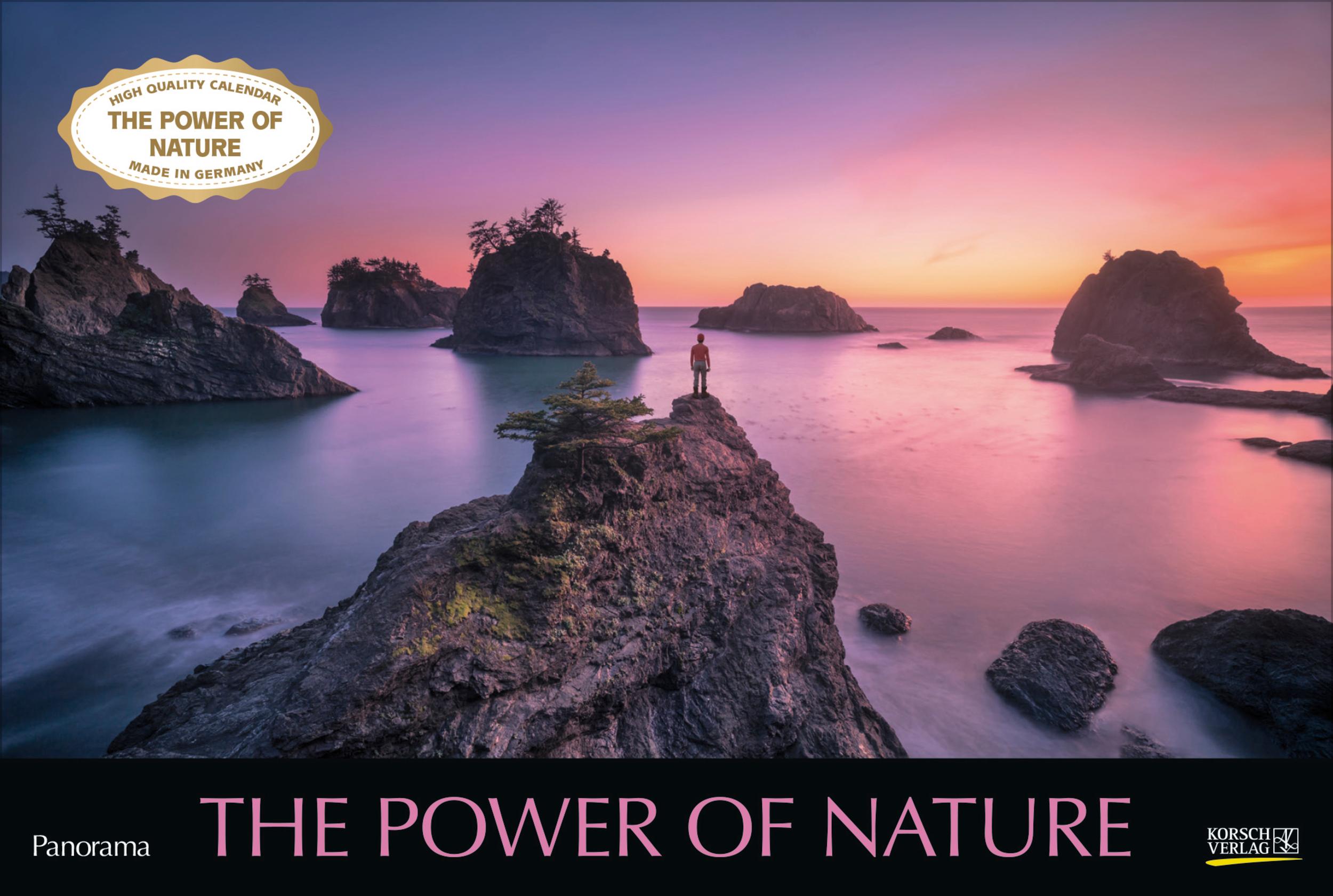 Cover: 9783731877639 | The Power of Nature 2025 | Verlag Korsch | Kalender | Spiralbindung