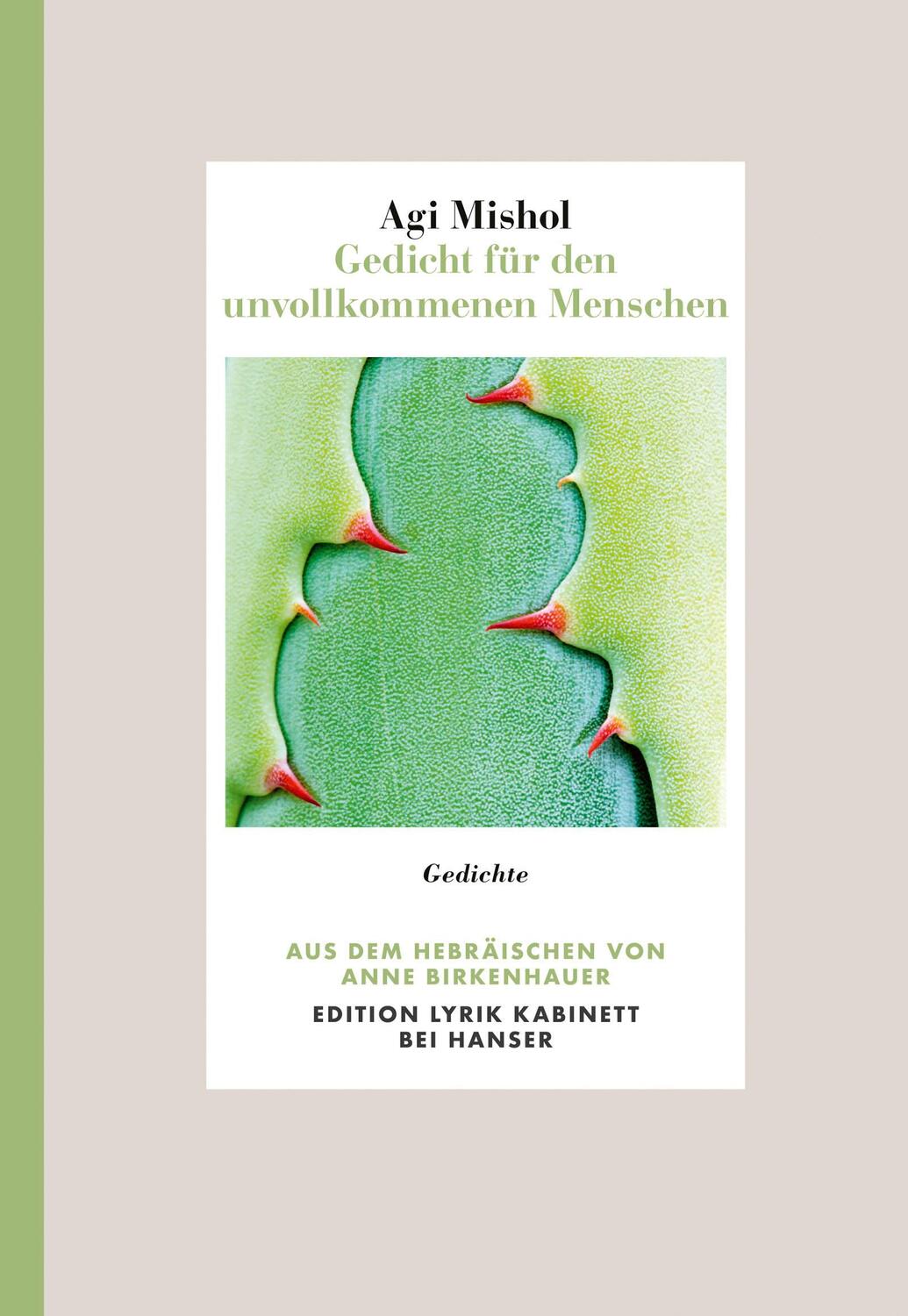 Cover: 9783446281271 | Gedicht für den unvollkommenen Menschen | Agi Mishol | Buch | 112 S.