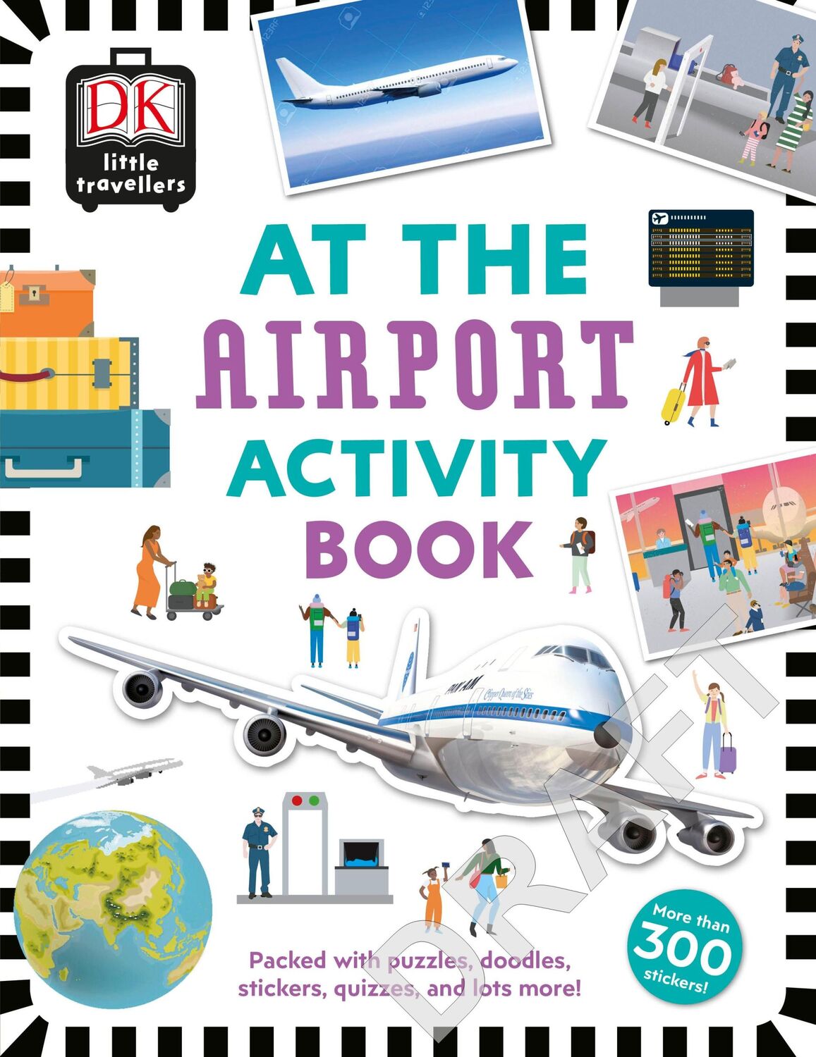 Cover: 9780241366929 | At the Airport Activity Book | Includes more than 300 Stickers | Dk