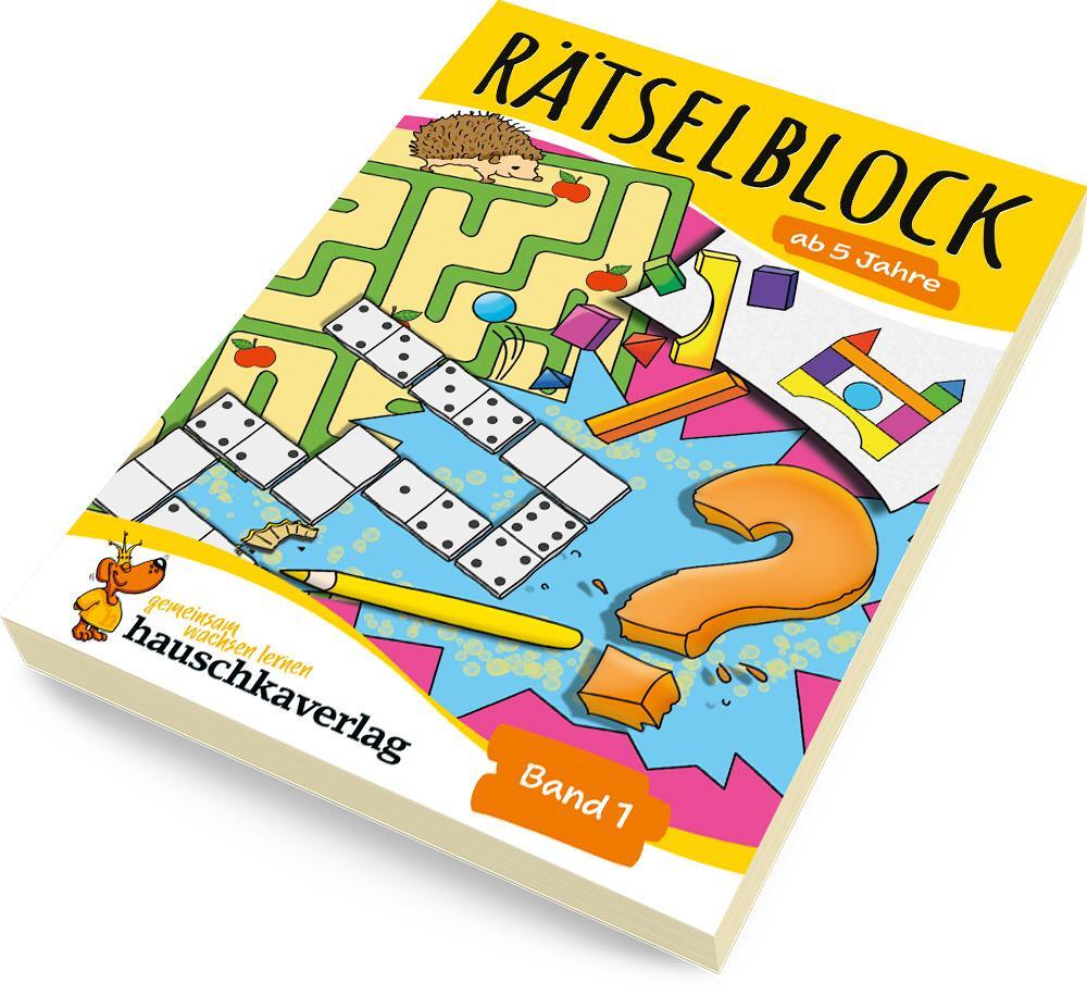 Bild: 9783881006309 | Rätselblock ab 5 Jahre, Band 1, A5-Block | Ulrike Maier | Taschenbuch